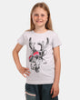 T-shirt in cotone da bambina Kilpi MALGA-JG