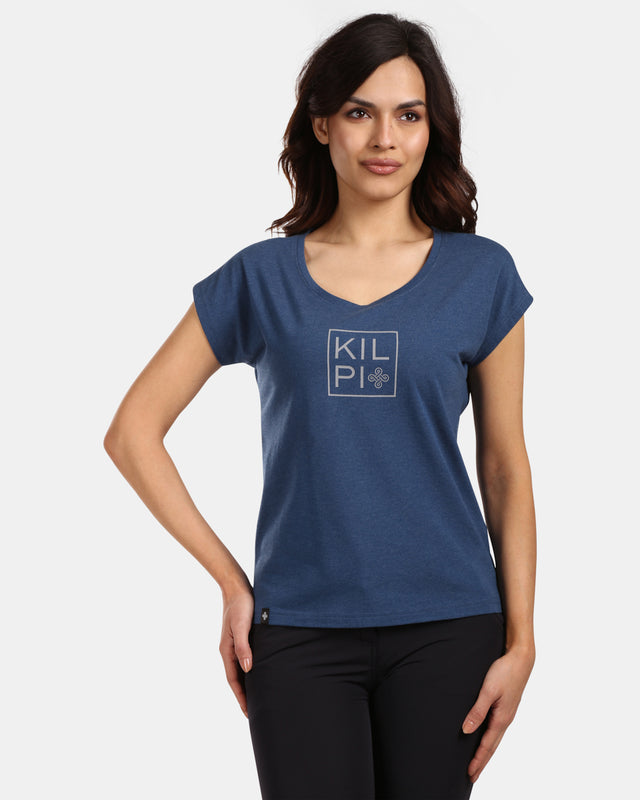 T-shirt da donna in cotone roane w Kilpi ROANE-W