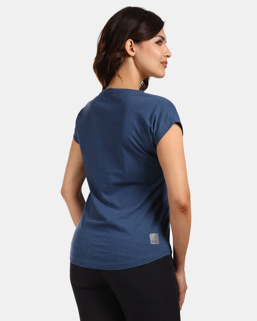 T-shirt da donna in cotone roane w Kilpi ROANE-W