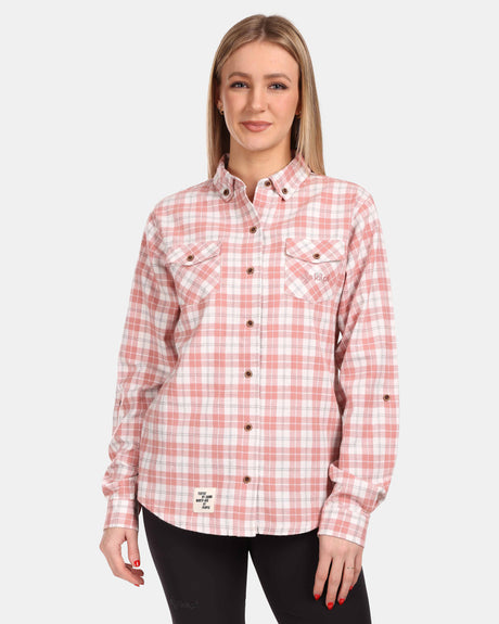 Women's cotton flannel shirt Kilpi FLANNY-W