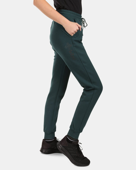 Pantaloni da donna in felpa di cotone Kilpi MATTY-W
