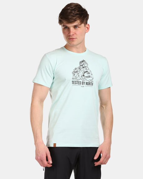 Men's cotton T-shirt with short sleeves Kilpi DISCOVER-M
