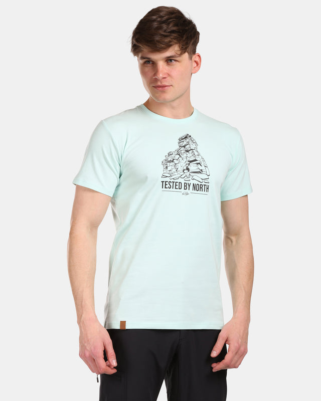 Men's cotton T-shirt with short sleeves Kilpi DISCOVER-M