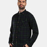 Camicia da uomo in flanella di cotone Kilpi FLANNY-M