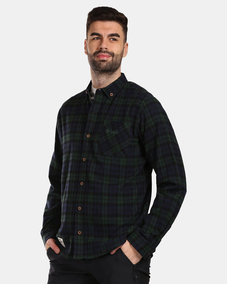 Men's cotton flannel shirt Kilpi FLANNY-M