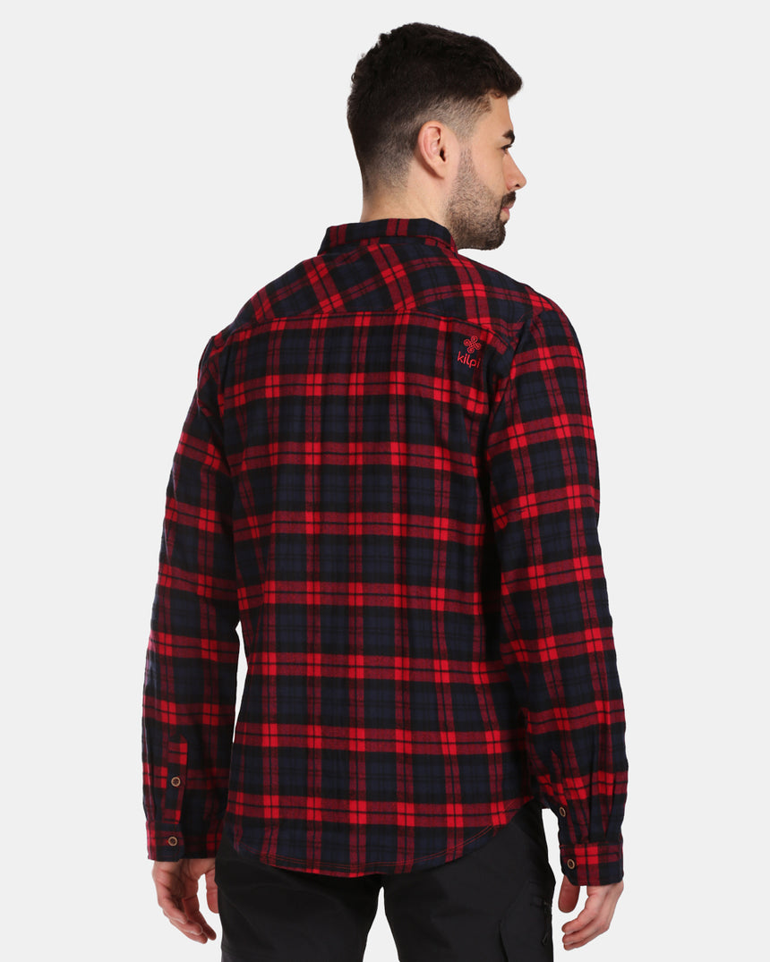 Men's cotton flannel shirt Kilpi FLANNY-M