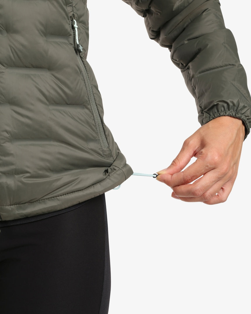 Women's down jacket Kilpi ALBERTA-W