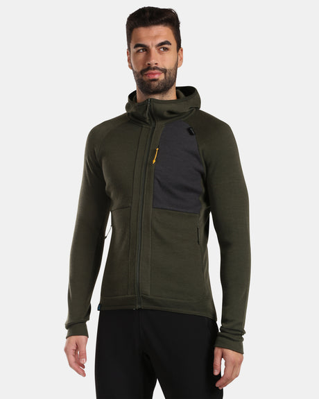 Maglia da uomo in lana merino con cappuccio Kilpi MERINI-M