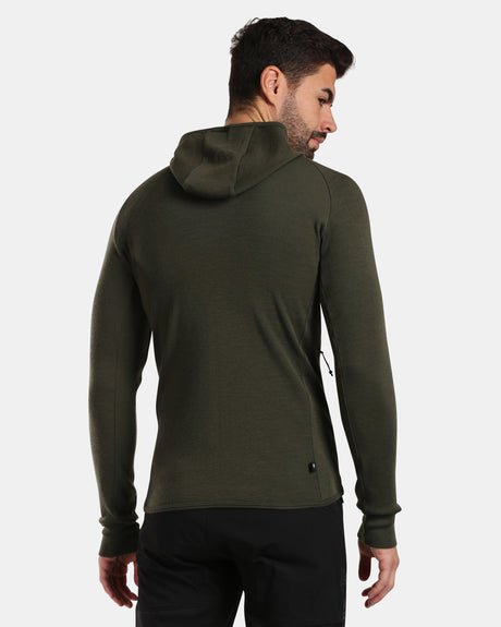 Maglia da uomo in lana merino con cappuccio Kilpi MERINI-M