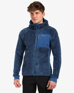 Men's hairy fleece hoodie Kilpi NORKA-M