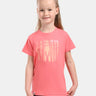 T-shirt in cotone da bambina Kilpi MALGA-JG