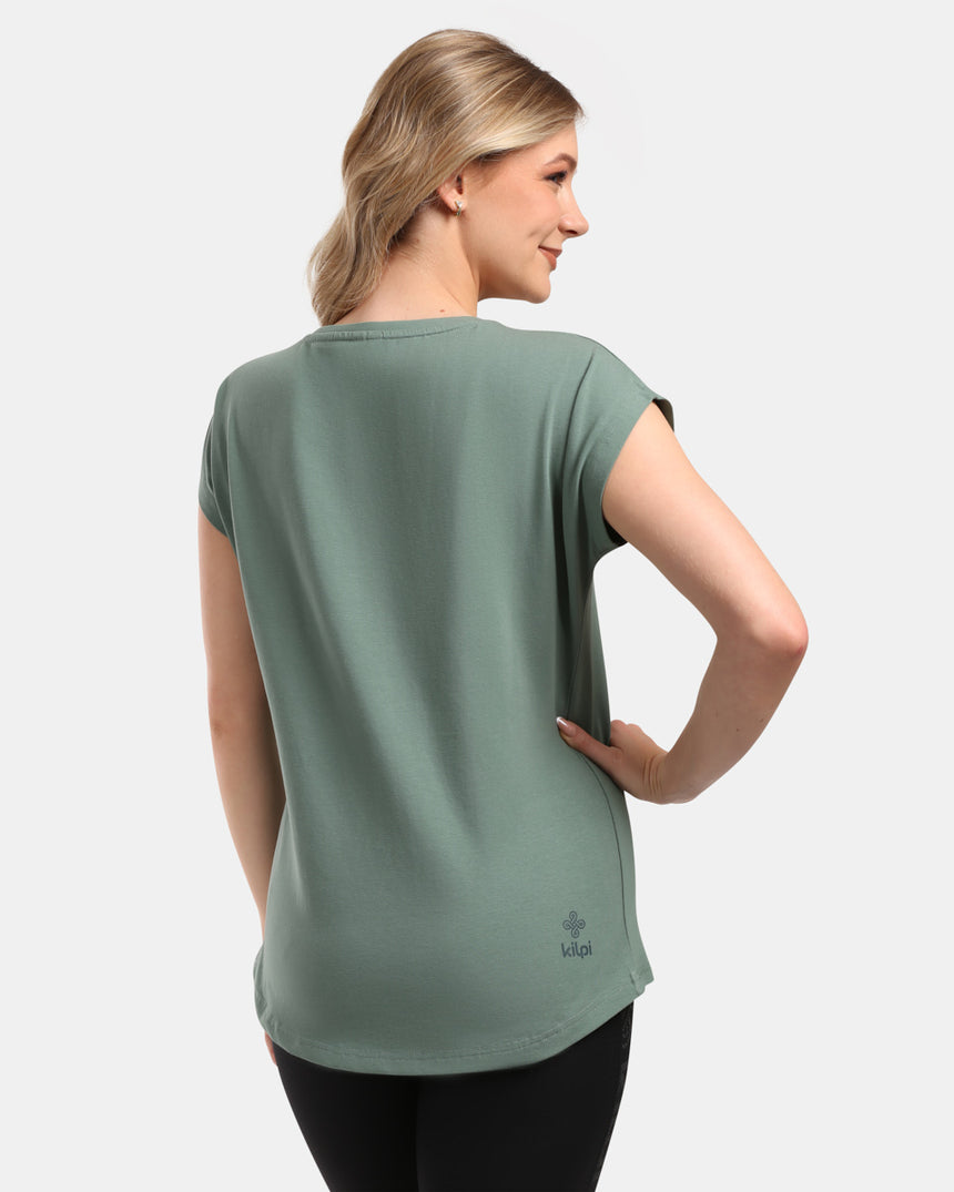 T-shirt da donna in cotone roane w Kilpi ROANE-W