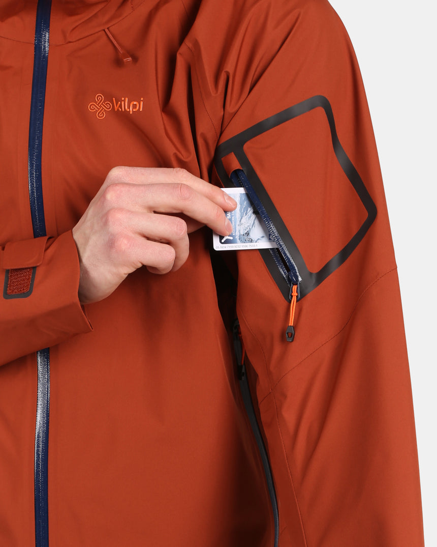 Men's waterproof hardshell jacket Kilpi MAMBA-M