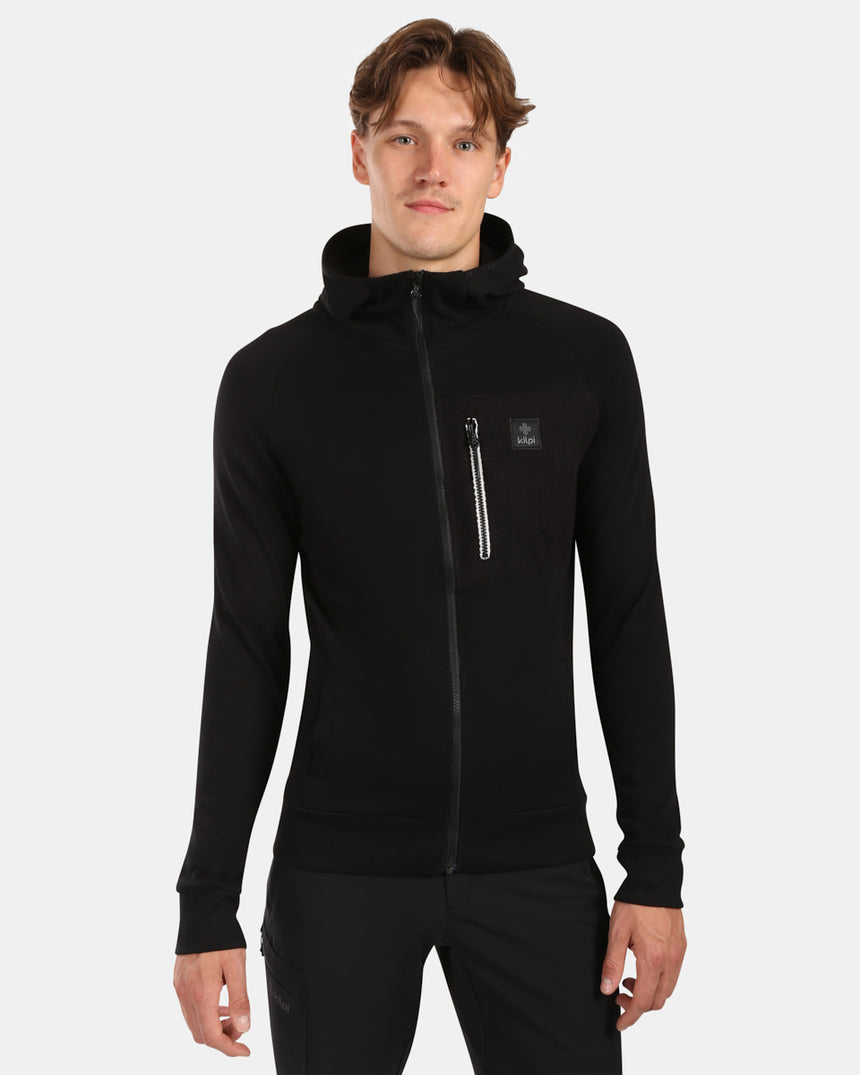 Felpa con cappuccio in cotone elegante e comoda Kilpi BALU-M