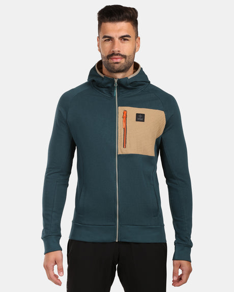 Felpa con cappuccio in cotone elegante e comoda Kilpi BALU-M