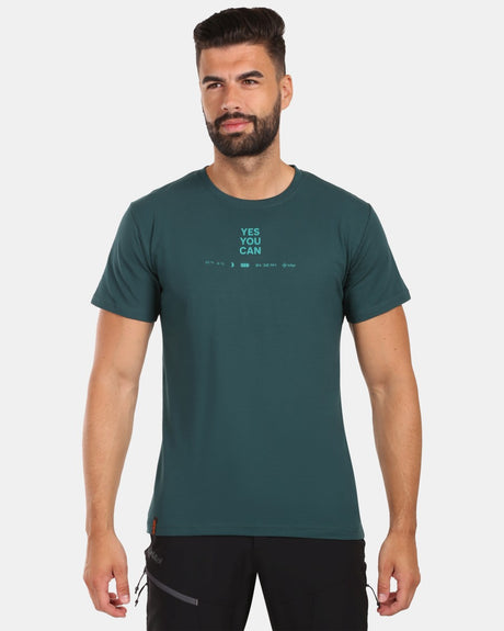 Men's cotton T-shirt with short sleeves Kilpi DISCOVER-M