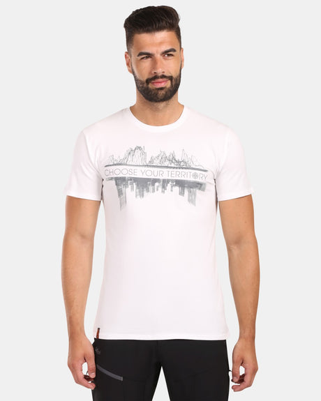 Men's cotton T-shirt with short sleeves Kilpi DISCOVER-M