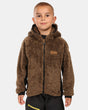 Boy's hairy fleece hoodie Kilpi NORKA-JB