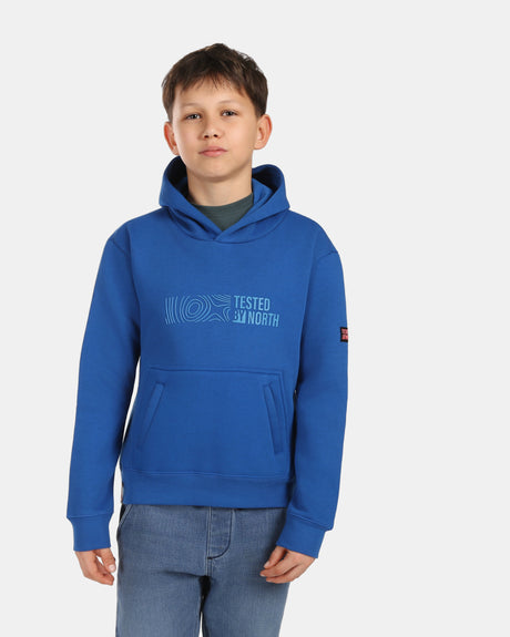 Boy's cotton hoodie Kilpi NORTHEN-JB