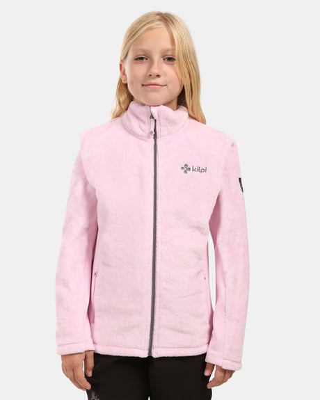 Girl's hairy fleece middle layer Kilpi SKATHI-JG