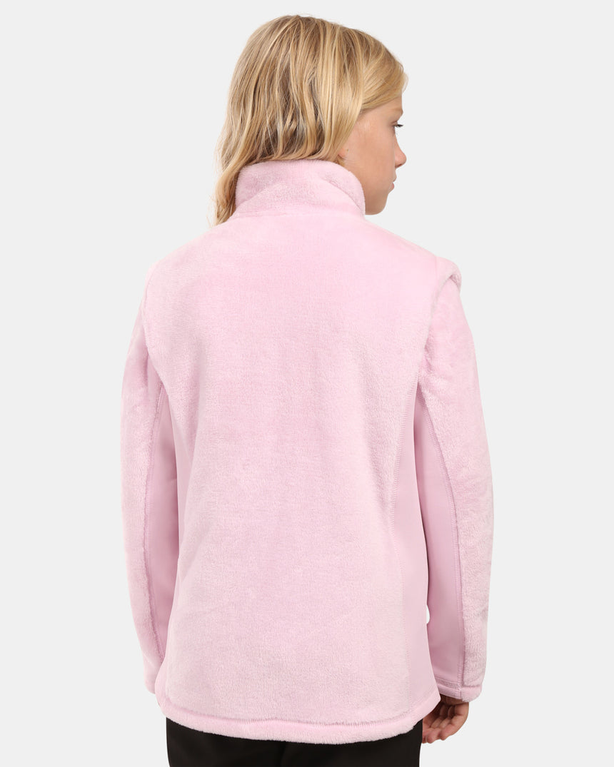Girl's hairy fleece middle layer Kilpi SKATHI-JG