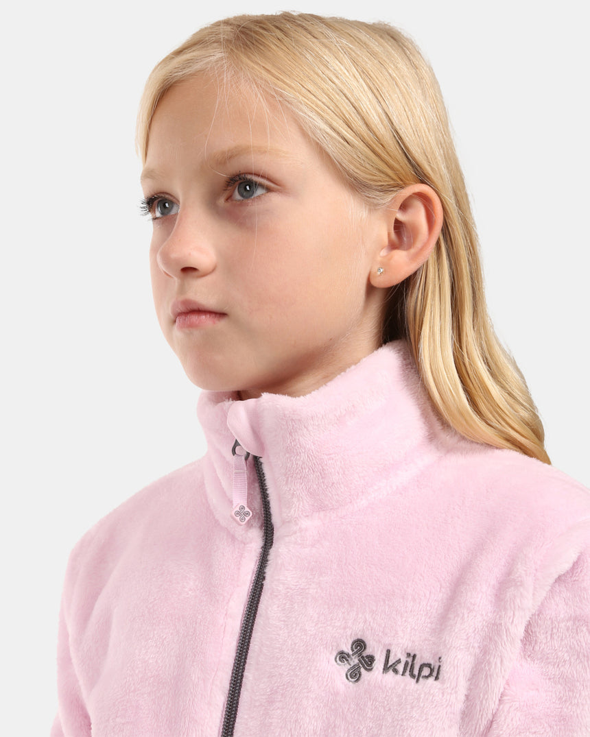 Girl's hairy fleece middle layer Kilpi SKATHI-JG