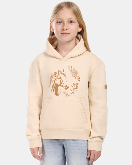 Girl's cotton hoodie Kilpi NORTHEN-JG
