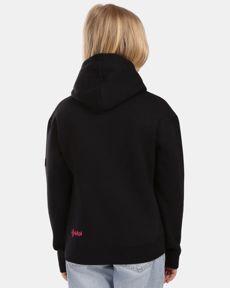 Felpa con cappuccio da bambina in cotone Kilpi NORTHEN-JG