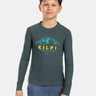 T-shirt a maniche lunghe da ragazzo Kilpi VERATI-JB