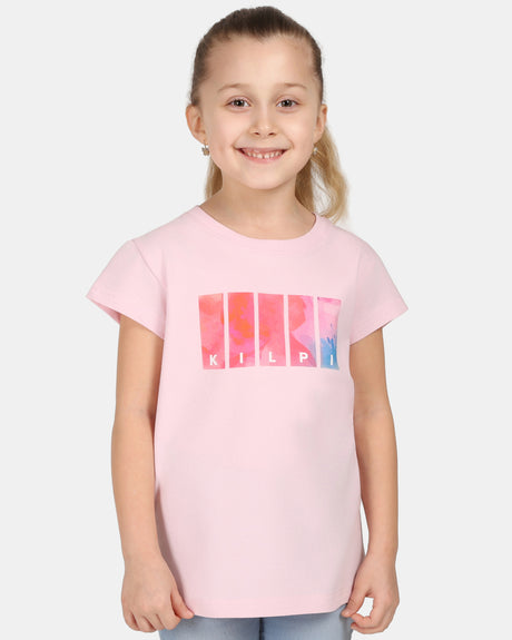 Girl's cotton T-shirt Kilpi ALBION-JG