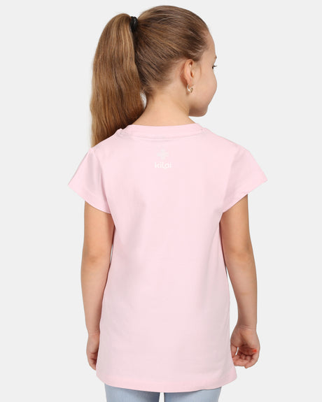 T-shirt in cotone da bambina Kilpi ALBION-JG