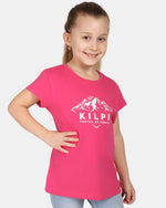T-shirt in cotone da bambina Kilpi ALBION-JG