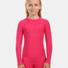 T-shirt termica da bambina a maniche lunghe senza cuciture Kilpi CAROL-JG