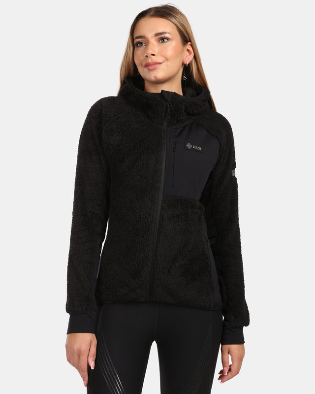 Felpa con cappuccio in pile peloso da donna Kilpi NORKA-W