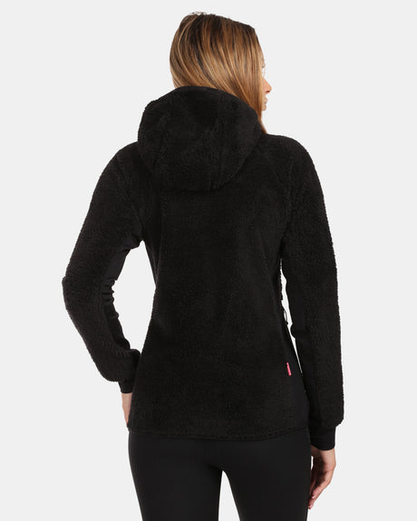 Felpa con cappuccio in pile peloso da donna Kilpi NORKA-W