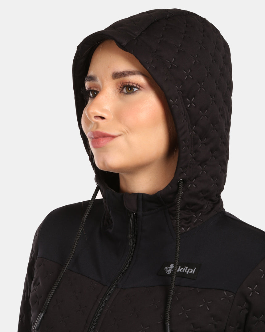 Felpa con cappuccio in pile isolante da donna Kilpi NEVIA-W