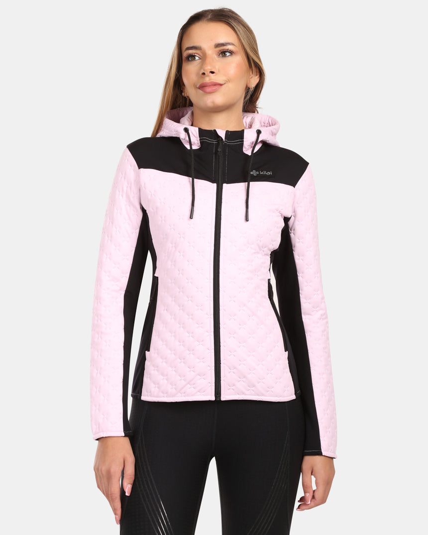 Felpa con cappuccio in pile isolante da donna Kilpi NEVIA-W