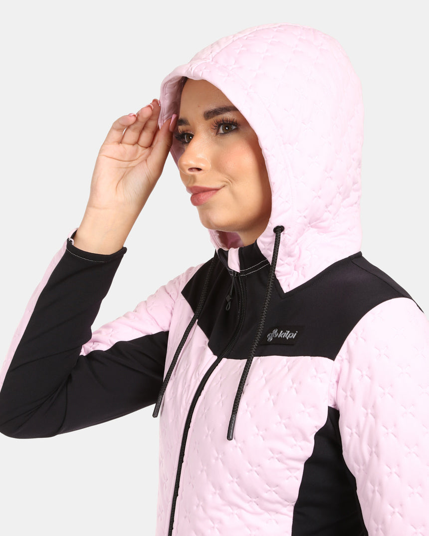 Felpa con cappuccio in pile isolante da donna Kilpi NEVIA-W
