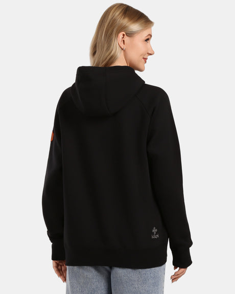 Felpa con cappuccio da donna in cotone Kilpi NEA-W