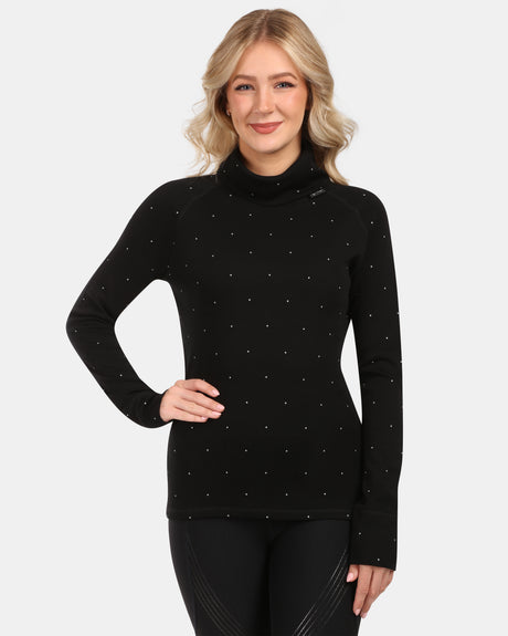 Women's merino wool base layer turtleneck Kilpi JANNU-W