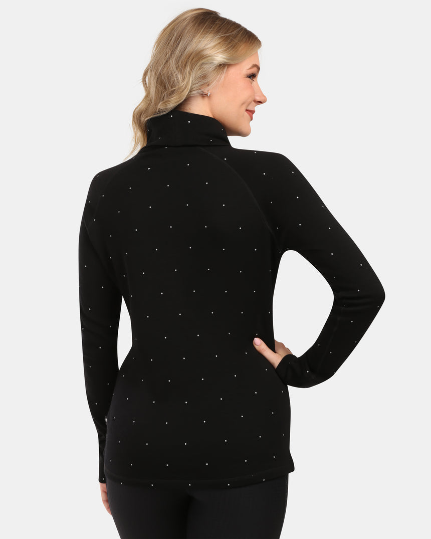 Lana merino da donna base dolcevita a strati Kilpi JANNU-W
