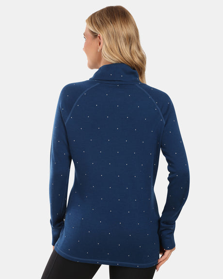 Lana merino da donna base dolcevita a strati Kilpi JANNU-W