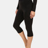 Senza cuciture da donna base pantaloni a 3/4 strati Kilpi LINE-W