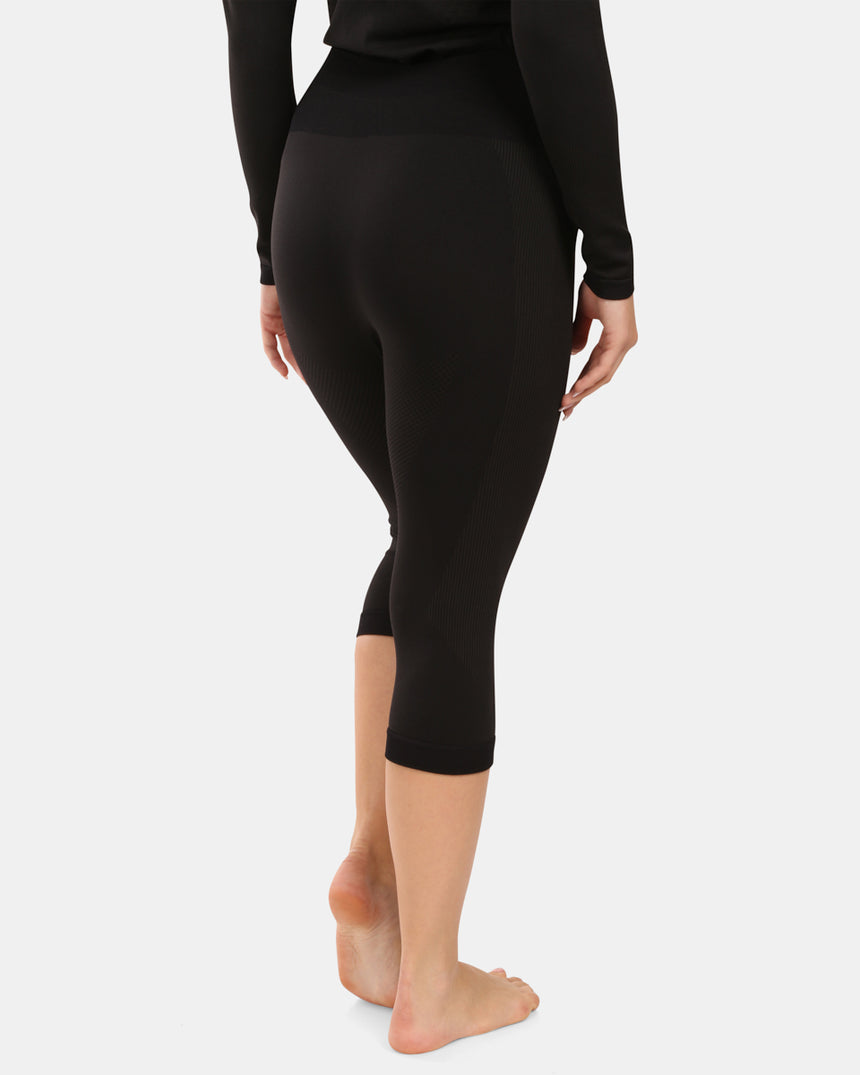 Women's seamless base layer 3/4 pants Kilpi LINE-W