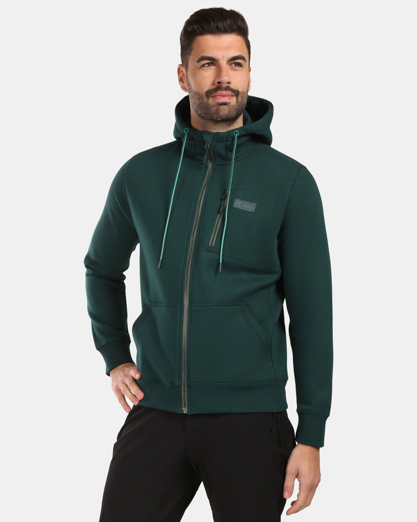Felpa con cappuccio da uomo in cotone Kilpi DANILO-M