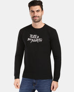 T-shirt da uomo in cotone a maniche lunghe Kilpi BASE-M