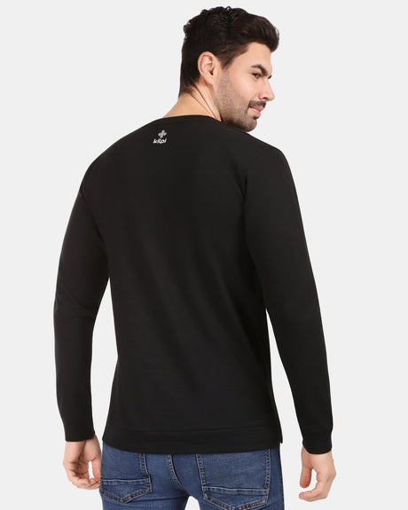 T-shirt da uomo in cotone a maniche lunghe Kilpi BASE-M
