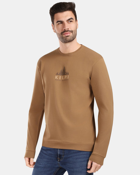 Men's cotton long-sleeve T-shirt Kilpi BASE-M