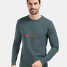 T-shirt da uomo in cotone a maniche lunghe Kilpi BASE-M