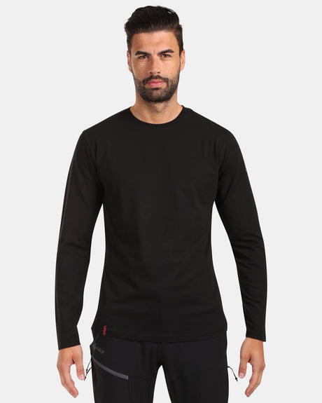 Men's cotton long-sleeve T-shirt Kilpi PROMOX-M